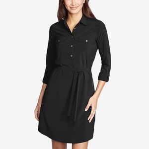 Eddie Bauer Departure Long-Sleeve Shirt Dress